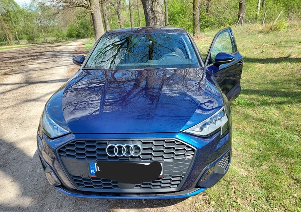 Audi A3 cena 129900 przebieg: 7627, rok produkcji 2023 z Augustów małe 29